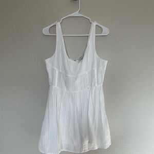 Princess Polly LORINDA MINI DRESS WHITE LOW IMPACT